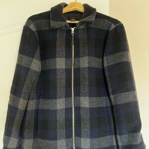Magaschoni Plaid Men's Wool Jacket